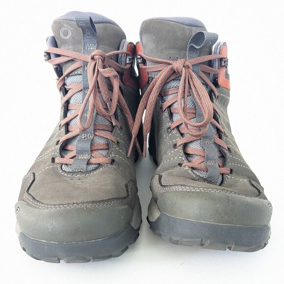 ? Oboz O-fit Leather Hiking Boots w Rubber heavy Duty Tread - Size 8 ? main image 9